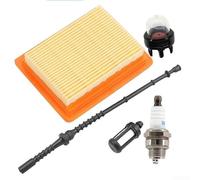 ReachMall Luftfilter-Set, mit Kraftstoffleitung und Blase, für FS120 für FS300 FS350 FS400 FS450, langlebige Ersatzteile, für Trimmerwartung