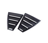 Rear Quarter Side Window Louvers Vent Cover Trim Panel Blinds Triangul