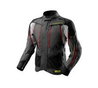 Rebelhorn Hardy 3.0 Motorradjacke anthrazit-grau-gelb 5XL