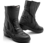 Rebelhorn Scout High Heel wasserdichter Damen-Motorrad-Stiefel, matt schwarz, 42