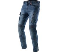 Rebelhorn Vandal Mono Motorrad Jeans, blau verwaschen, 34/34