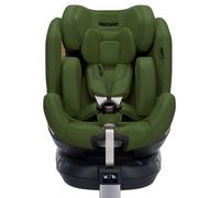 Recaro Reboard-Kindersitz Xenon 1 drehbar ab Geburt - 7 Jahre (40 cm - 125 cm) mit Sitzverkleinerer inkl. Isofix-Basis mit Stützfuß - Epic Green