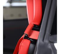 Red Seat Belt Sleeve Safety Belt Clip Protective Cover Für Corvette C7 C8 2014+