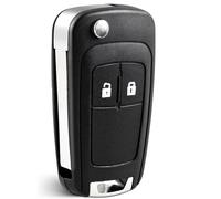 RED WOLF 2 Tasten Autoschlüssel Gehäuse der Fernbedienung für 2008-2018 Opel Astra Corsa Meriva Insignia Schlüsselgehäuse