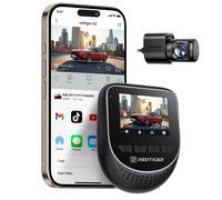 REDTIGTER A2 Dashcam Auto Vorne Hinten Kamera 2.5K + 1080P WLAN Superkondensator