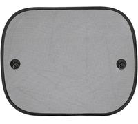 reer Travelkid Sun Basic Auto-Sonnenschutz für Kinder mit Saugnapf, Schwarz, 2er Pack