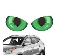 Reflektierende Augenaufkleber für Auto, 3D Auto Starke reflektierende Augen Wasserdicht Lustige Aufkleber - Lustige Autozubehör, langlebige Autodekoration für Zuhause, LKW, Fahrzeug