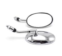 Reflektierender Spiegel Motorrad-Rückspiegel Für Voge 900 525 625 DSX SR4 MAX 300DS 125R Rally 300, Verstellbare Konvexe Seitenspiegel(Chorme)