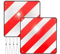 Reflektierendes Warnschild,Warntafel Fahrradträger 50 x 50 cm