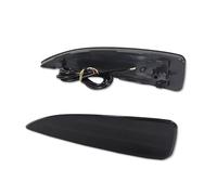 Reflektor hintere Stoßstange Kompatibel Mit Toyota Für Yaris 2012 2013 2014 Rotes Rücklicht Bremsleuchte Dynamischer Blinker Heckstoßstangenreflektor 5216452100 5216352100(Smoked)