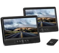 Reflexion DVD1052 Kopfstützen DVD-Player mit 2 Monitoren Bilddiagonale=25.7cm (10.1 Zoll)