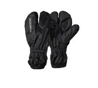 Regenhandschuhe Trio Dry Überhandschuhe wasserdicht, S/M S/M schwarz