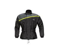 §Regenjacke GMS Douglas Schwarz-Fluo Gelb§