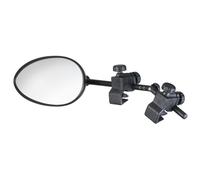 Reich Speed Fix Caravanspiegel 2er Set Standard Version mit Flachglas Spiegeln schwarz Zugfahrzeug Flach