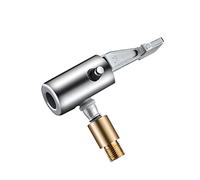 Reifen Air Chucks Gewindedüsen Adapter,Asudaro Zinklegierung Auto-Ventilhebelstecker Luftfutter Reifenventiladapter Reifenfüller Inflator-Anschluss Fahrrad Ventil-Adapter Momentstecker Nicht entleert