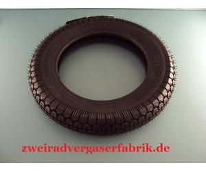 Reifen Decke für Rad Zündapp Roller R 50 Continental 3.00 - 10 vorne hinten