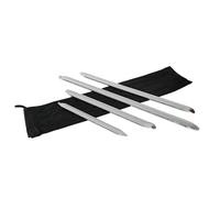 Reifen Montiereisen Set 4-teilig 300-600 mm mit Montierhebel aus verchromtem Stahl