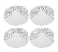 Reifenabdeckung wohnmobil Wohnwagen reifenschutzhülle, 4Pcs 27 "-29" Rad Reifen Reifen Silber Schutzabdeckung für Auto RV SUV Truck Trailer