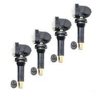 Reifendrucksensor, 4er-Pack TPMS Ersatzteil 13598772 Direct Fit Überwachungssystem Hochfeste ABS-Metallkonstruktion Einfache Installation für Chevy für SILVERADO für SIERRA für BUICK für
