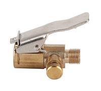 Reifenfüller Air Chuck Messing Reifenfüller Ventil Tire Inflator Lock auf Air Chuck Fast Clip auf Luftpumpe Adapter für Luftaufblasung von Auto Reifen und Motorrad Reifen