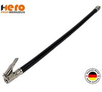 Reifenfüller Schlauch Ersatzschlauch für Druckluft Reifenfüllpistole 37cm HERO