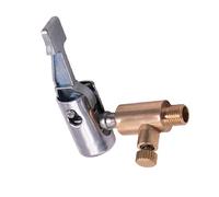 Reifenfüller Ventilverlängerung Set für Auto und Fahrräder 2tlg Schnellspann