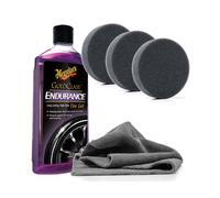 Reifenglanz Gel Meguiars Endurance High Gloss Reifenpflege Set Reifenschwärzer