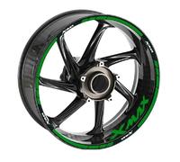 Reifenmodifikation Motorradfelgenaufkleber Radfolienrand Reflektierende Aufkleber Für Yamaha Xmax 125 250 300 400(Style 4)