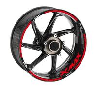 Reifenmodifikation Motorradfelgenaufkleber Radfolienrand Reflektierende Aufkleber Für Yamaha Xmax 125 250 300 400(Style 5)
