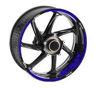 Reifenmodifikation Motorradfelgenaufkleber Radfolienrand Reflektierende Aufkleber Für Yamaha Xmax 125 250 300 400(Style 1)