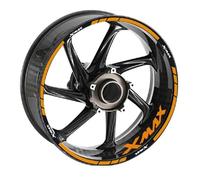 Reifenmodifikation Motorradfelgenaufkleber Radfolienrand Reflektierende Aufkleber Für Yamaha Xmax 125 250 300 400(Style 6)