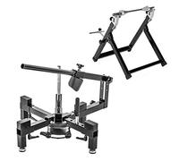 Reifenmontiergerät 12-21" Set + Wuchtbock für Motorradreifen schwarz
