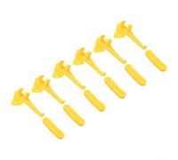 Reifenmontiergerät aus Kunststoff, 12-teiliges Set mit Halterung und Demontagefunktion für Duck Head RT Felgenschutz beim Reifenwechsel