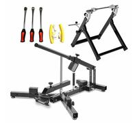 Reifenmontiergerät Set + Wuchtbock + Montagewerkzeug ConStands sw