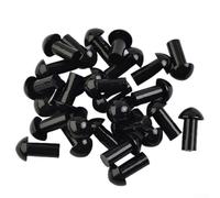 Reifenreparatur-Pilz für Auto, Motorrad, ATV, LKW, schlauchlos, Vakuum, Reifenpannen-Flicken-Set, schwarze Gummidichtungen, langlebig, einfaches Einsetzen, 20 Stück (20 Stück)