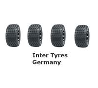Reifensatz 4x 16x8-7 P319 16x8.00-7 HAKUBA ATV Quad Kinderquad Geländereifen NEU