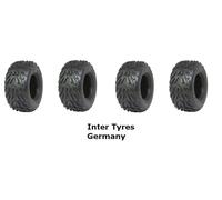 Reifensatz 4x 16x8-7 P329 16x8.00-7 HAKUBA ATV Quad Kinderquad Geländereifen NEU