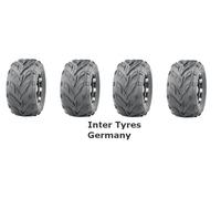 Reifensatz 4x 16x8-7 P361 16x8.00-7 HAKUBA ATV Quad Kinderquad Geländereifen NEU
