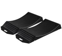 Reifenschoner Tragkraft bis 5 Tonnen, Reifenschuh-Set 2 Stück für Reifen 10-20 Zoll, Reifenwiege zum Schutz vor Standplatten 49,5x21,5x5,8 cm