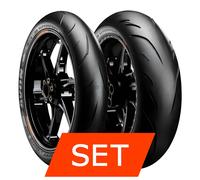 Reifenset Avon 3D Supersport für Kawasaki ER-6 650 N / F 120/70 ZR17 58W+160/60