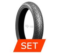 Reifenset Bridgestone Battlax BT46 für Moto Guzzi V 7 750 Special 110/90-18
