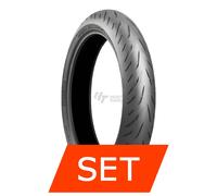 Reifenset Bridgestone Battlax S22 BB für MV Agusta F3 800 ABS 120/70 ZR17