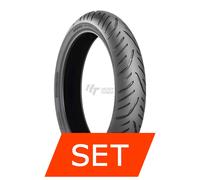 Reifenset Bridgestone Battlax T32 für CF Moto TK 650 120/60 ZR17 55W+160/60