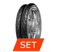 Reifenset Continental ContiGo für Yamaha WR 125 R / X 2010 110/70-17 + 130/70-17