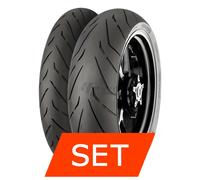 Reifenset Continental ContiRoad für Honda NC 750 X / S 120/70 ZR17 58W+160/60