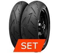 Reifenset Continental ContiSportAttack 2 für Honda CBR 600 RRA 120/70 ZR17