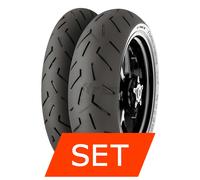 Reifenset Continental ContiSportAttack 4 für Honda CB750 Hornet 120/70 ZR17