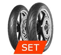 Reifenset Dunlop Arrowmax Streetsmart für Honda XL 125 V Varadero 110/80-18