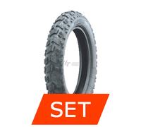 Reifenset Heidenau K57 für Super Soco CU X 2020-2022 3.00-12 47J + 3.00-12 47J