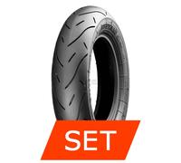 Reifenset Heidenau K80 SR für Lambretta V 200 110/70-12 56M + 120/70-12 58S